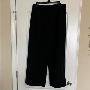 Athleta Women's Black Wide-Leg Pants